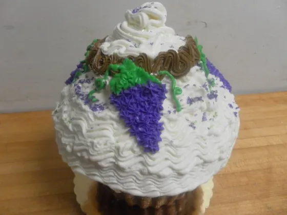 Custom decorated cake from the Shipyard Galley bakery