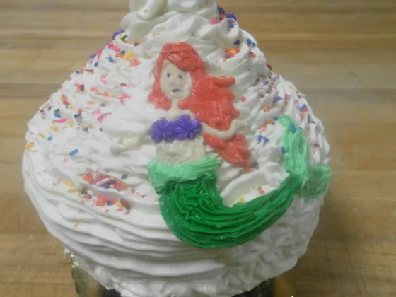 Custom decorated cake from the Shipyard Galley bakery