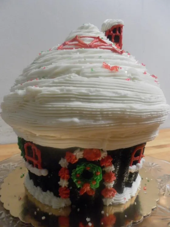 Custom decorated cake from the Shipyard Galley bakery